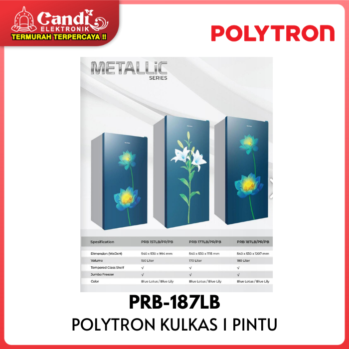Polytron  Refrigerator 1 Door